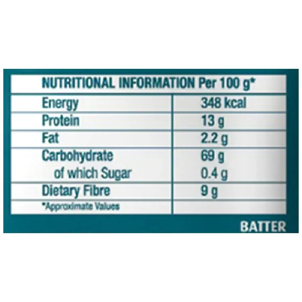 Tata Sampann Fibre Rich Idli Mix - Instant Ready To Cook Mix, 180g-5.webp